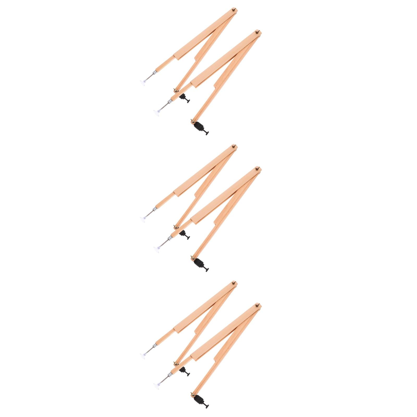 SWETRACE  Multifunctional Wooden Compass Kit Khaki 6Pcs for Teaching