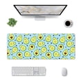 thumbnail image 3 of Disketp Gaming Mouse Pad Avocado And Hearts Pattern Large Mouse Mat Long Extended Desk Pad Non-Slip Rubber Mice Pads Stitched Edges Thin Pad (11.8x31.5 Inch), 3 of 9