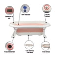 thumbnail image 2 of Bañera The Baby Shop  ultra compacta y plegable Rosa, 2 of 7