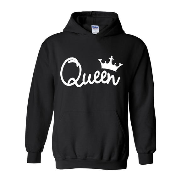 IWPF - Women Sweatshirts and Hoodies - Queen in White Crown