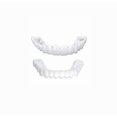 thumbnail image 1 of 2pcsupper Fangs + Lower Fangs Smile Denture Fit Flex Teeth Comfortable Veneer Cover, 1 of 5