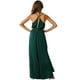 thumbnail image 4 of VISgogo - Mono largo de verano para mujer, color sólido, sin mangas, cuello en V profundo, pierna ancha VISgogo  moda, 4 of 5