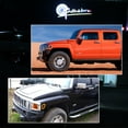 thumbnail image 5 of GTINTHEBOX For 2005/2006-2010 Hummer H3/2009-2010 H3T Smoked Full LED Front Fender Side Marker Lights, 5 of 12