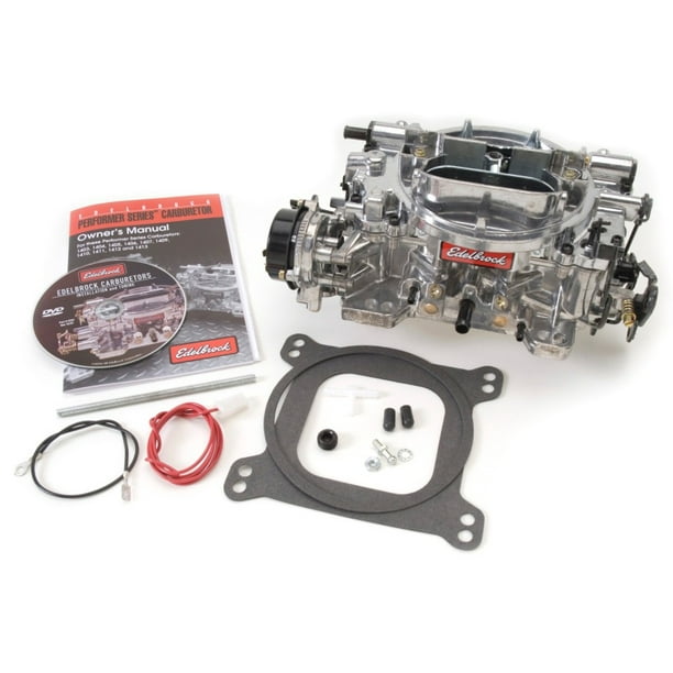 Edelbrock Carburetor OffRoad 4Barrel 650 CFM Electric Choke Satin
