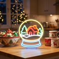 thumbnail image 6 of Christmas Neon Sign Light LED Neon Light for Wall Tabletop Display Hanging or Standing Holiday Light Decor for Party Home, 6 of 6