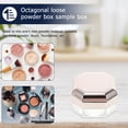 thumbnail image 4 of MasteelfCA 4pcs Octagonal Makeup Loose Powder Boxes Portable Empty Containers (Rose Gold), 4 of 8