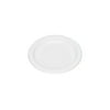 Tablemate 7644WH Plastic Dinnerware, Plates, 7" Diameter, White, 125/Pack