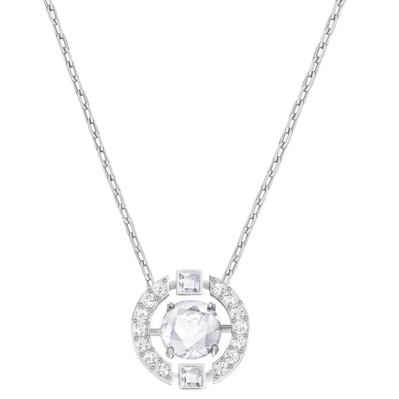 Swarovski Sparkling Dance Round Necklace -