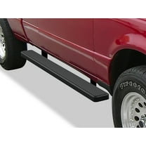 APS Running Boards 6 inches Black Compatible with Ford Ranger Mazda B-Series 1999-2011 Super Cab 4-Door Stainless Steel (Side Steps Side Bars)