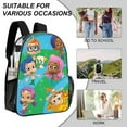 thumbnail image 5 of Bubble Guppies Cartoon Clear Backpack 17 Inch Transparent Bag Laptop Daypack Large Capacity Clear Through Backpack Travel Bag, 5 of 8