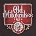 thumbnail image 2 of Old Milwaukee Beer Vintage Men's Black T-Shirt-2XLarge, 2 of 2