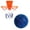 Blue, variant on Silent Basketball, Silent Basketball Dribbling Indoor and Adults - 9.44in Foam Basketball, Quiet Bounce Basketball for Home and Office Use