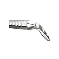 thumbnail image 2 of Pinza Jones Towel 9 Cm Acero Inoxidable Hergom Premium, 2 of 2