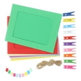 thumbnail image 3 of KAKOWELY Assorted Color Photo Frames for Wall Display with Excellent Craft and Delicate Design 1 Set,6.1"X4.53"X0.04", 3 of 5
