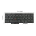 thumbnail image 1 of pitrice Black Notebook Mute Keyboards Sensitive Caps Input Equipment Computer Dust Home Office Replacement for Lenovo ThinkPad T15, 1 of 6