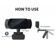 thumbnail image 3 of Cámara De Ordenador Conectada Por Usb Giratoria 1080P Transmisión De Red Hd Cámara En Vivo Con Micrófono Con Cancelación De Ruido Para Ordenador Portátil Smart Tv Yuarrent EL006751-00, 3 of 6