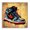 Sneaker Drips Graffiti Splash, variant on Stupell Industries Contemporary Sporty Sneaker Drips Canvas Art, 17 x 17, by Creative Studio