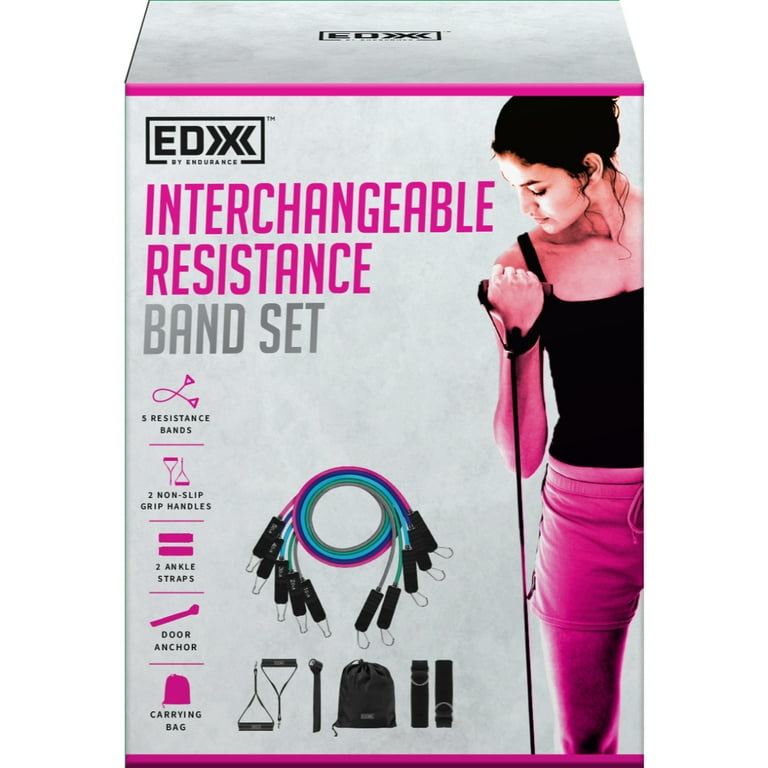 EDX Interchangeable Resistance Band Set