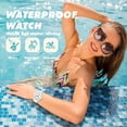 thumbnail image 4 of Women's Watch Waterproof Ladies Watches Sport Wrist Watch Nurse Analog Simple Minimalist Casual Watch Dress Wristwatch with Day Date, 4 of 7