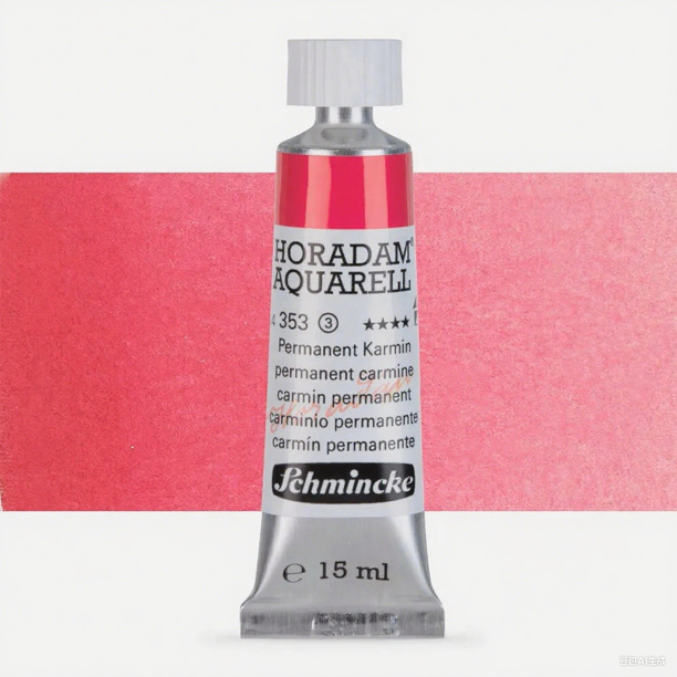 Schmincke - Set de Acuarelas HORADAM AQUARELL | Tubos de 15 ml, Pinturas para Artistas, Aficionados y Estudiantes, Materiales de Arte, Serie 353