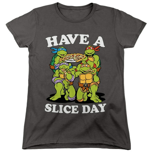 TMNT Teenage Mutant Ninja Turtles Have A Slice Day Women's T Shirt