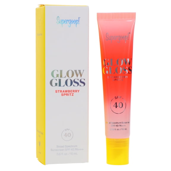 Supergoop! Glow Gloss Strawberry Spritz SPF 40 0.15 oz