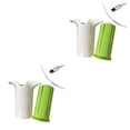 thumbnail image 4 of Injueey Fruit Slicer Kitchen Supplies High Efficiency Vegetable Tool Utensils Splitter Slicing Multipurpose Metal Shredder Cucumber Home 10.4*10.7*5.2 cm 2Conjunto, 4 of 6