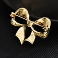thumbnail image 5 of Rhinestone Bow Brooch Pin for Women Shiny CZ Crystal Pearl Dangling Ribbon Bow Knot Lapel Pins Wedding Party Dance Banquet Dress Suit Shirt Scraf Clip for Clothes Accessories Jewelry, 5 of 12