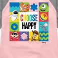 thumbnail image 3 of Disney - Choose Happy - Toddler & Youth Girls Raglan Graphic T-Shirt, 3 of 5