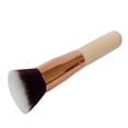 thumbnail image 5 of Brocha de maquillaje de lujo rosa con parte superior plana, herramienta de belleza para contorno, crema líquida, polvos, base de maquillaje, 5 of 5
