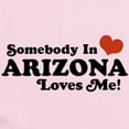 thumbnail image 2 of CafePress - Somebody In Arizona Loves Me Body Suit - Long Sleeve Cotton Baby Bodysuit, 2 of 4