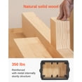 thumbnail image 2 of VEVOR Pilates Box for Reformer Pilates Equipment Accessory for Exercises Black, 2 of 9