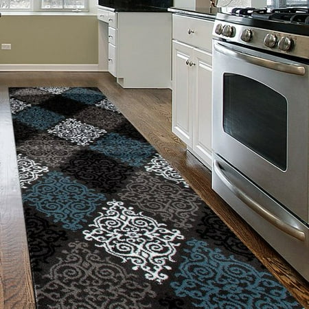 Winston Porter Neha Modern Transitional Soft Damask Gray Area Rug Winston Porter Neha Modern Transitional Soft Damask Gray Area Rug