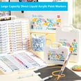 thumbnail image 2 of Direct Liquid Soft Head Acrylic Marker Pens,Acrylic Paint Markers, Brush Tip Acrylic Paint Pens, Ideal for Canvas, Wood, Stone, and DIY Craft, 2 of 11