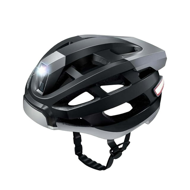 Casco de bicicleta inteligente Casco de ciclismo inteligente con luz delantera y trasera, luces de advertencia y señales de