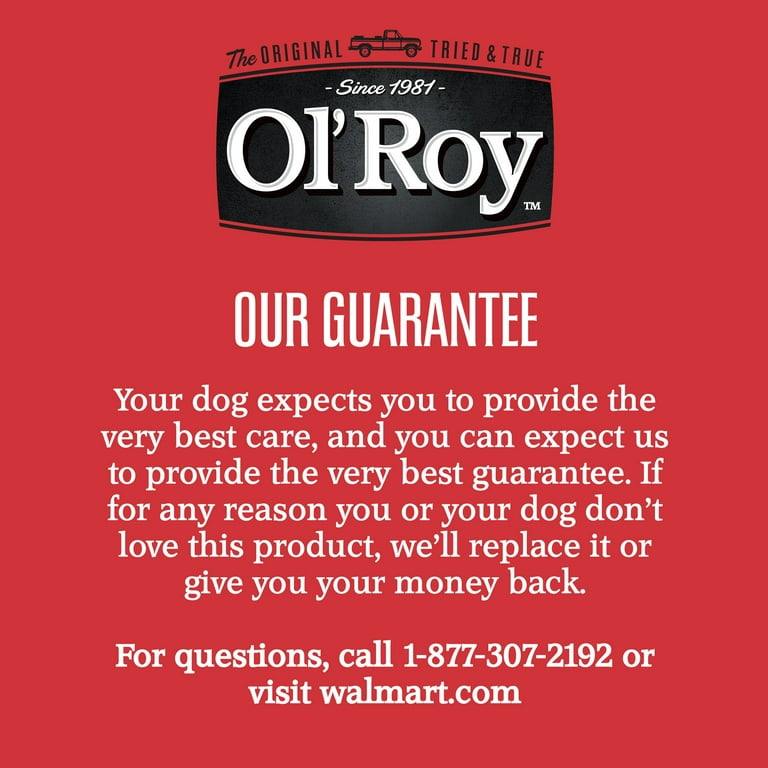 Ol Roy Original Flavor Biscuits Dog Treats for Small and Medium