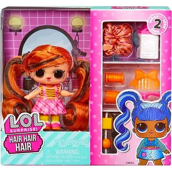 LOL Surprise Hair Hair Hair Series 2 Peanut Buttah Fashion Doll