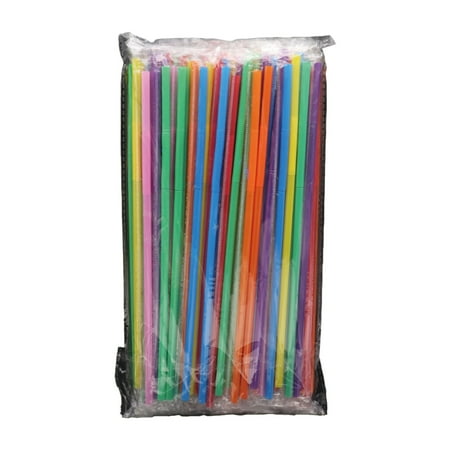CCOCC Straws Premium Food Safe Disposable Straws Smooth Comfortable Drinking Straws Colorful Fun Straws for Beverages