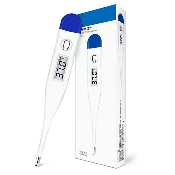 Termómetro Digital Basal para el hogar, medidor de temperatura corporal Oral, axila o Rectal, pantalla LCD electrónica