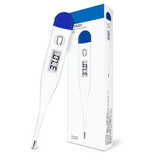 Termómetro Digital Basal para el hogar, medidor de temperatura corporal Oral, axila o Rectal, pantalla LCD electrónica