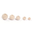 thumbnail image 6 of BYXAS 220 Pcs Wooden Beads for Crafts 5 Sizes Unfinished Natural Wood Bead Wooden Beads Bulk 6mm, 8mm, 10mm, 12mm, 14mm Bead for Garland Macrame Jewelry Making DIY Farmhouse Decor, 6 of 6