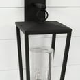 thumbnail image 5 of 3 Light Outdoor Wall Lantern In Minimalist Style-23.75 Inches Tall And 9.25 Inches Wide Capital Lighting 948131Bk, 5 of 7