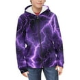 thumbnail image 3 of chaqlin Boys' Fashion Hoodies & Sweatshirts Lightning Full-Zip Hoodie for Boys Girls Long Sleeve Hooded Jacket Casual Outerwear with Pockets Size 6-7, 3 of 7