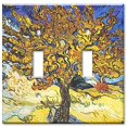 thumbnail image 1 of Art Plates - Van Gogh: Mulberry Tree Switch Plate - Double Toggle, 1 of 4