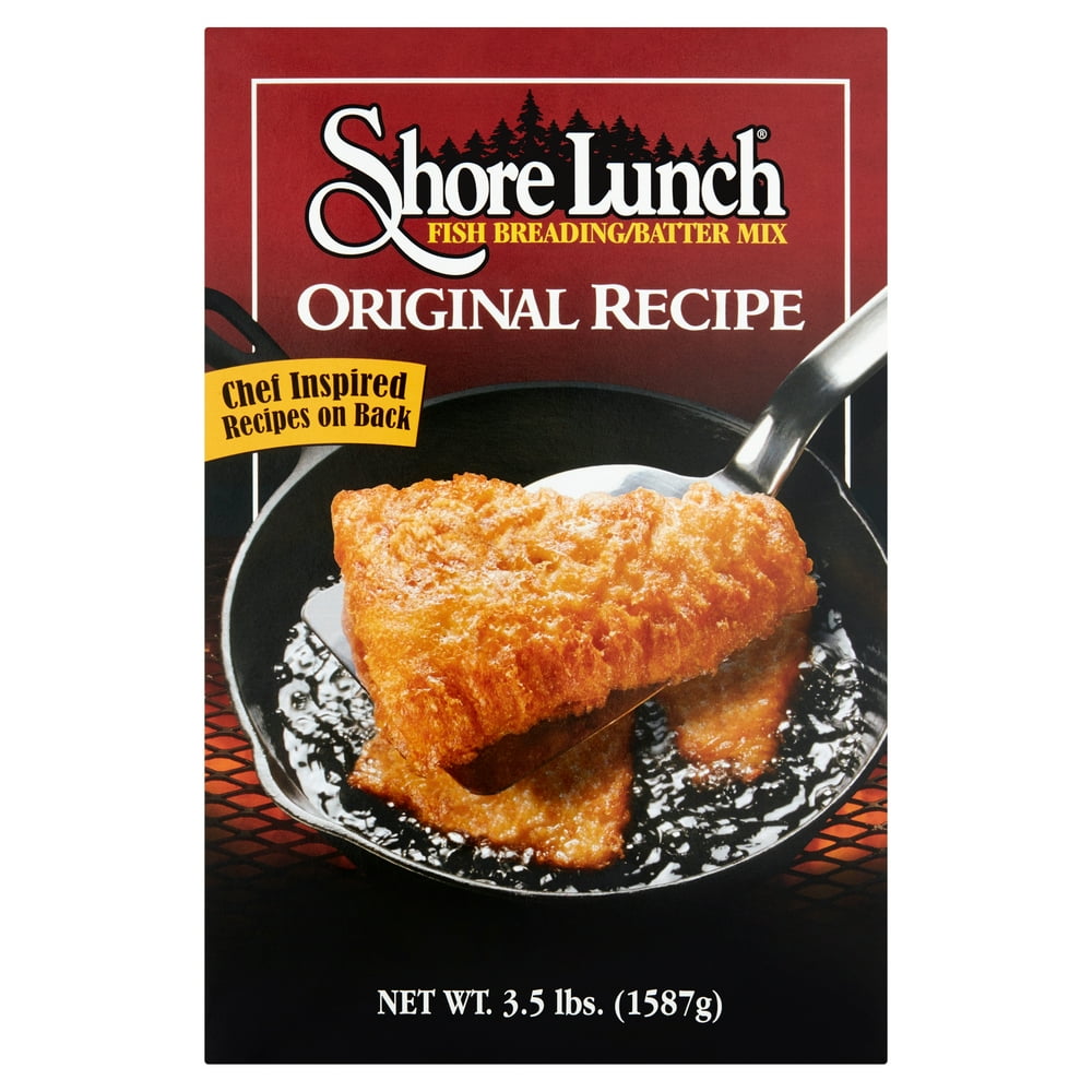 Shore Lunch Original Recipe Fish Breading/Batter Mix, 3.5 lbs Walmart