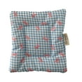 thumbnail image 4 of Posavasos con estampado de nudo de mariposa, a cuadros, para bebidas, almohadilla caliente, 6 pulgadas x 6 pulgadas, novedad, versátil, posavasos de a Azul, 4 of 9