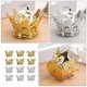 thumbnail image 4 of 12 cajas de dulces rellenables con forma de corona y cúpula para recuerdos de boda., 4 of 6