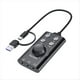thumbnail image 1 of Tarjeta de Sonido USB Tipo C, Control de Volumen para Computadora, Compatible con Controladores Externos Profesionales., 1 of 5