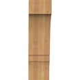 thumbnail image 2 of 6"W x 10"D x 22"H Balboa Rough Sawn Knee Brace, Western Red Cedar, 2 of 4