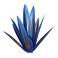 thumbnail image 2 of Agave Leaves DIY Metal Iron Art Plant Estatua Decoración para el hogar Adornos para jardín Césped, Azul oscuro Inevent HA004436-03, 2 of 7